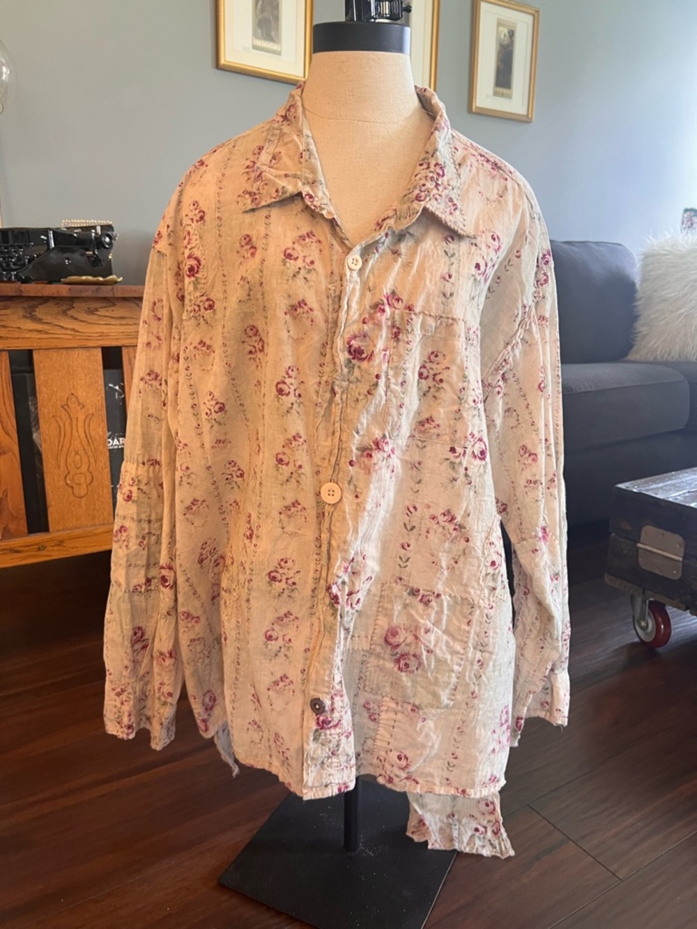 Magnolia Pearl European cotton Adison work shirt, beautiful!
